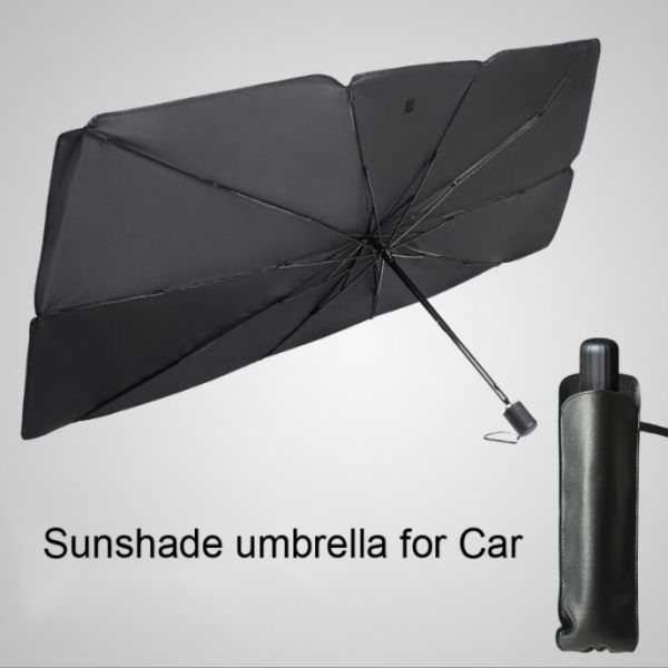 All in 1 Car Windshield Umbrella Block Heat and Stay Safe with 190T Ponegee Fabric