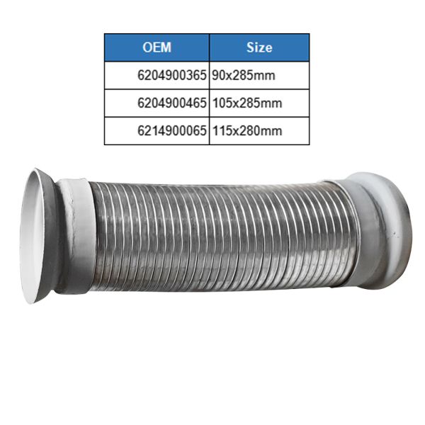 6214900065 Engine Exhaust Pipes Corrugated Pipe For Mercedes Benz Actros Trucks