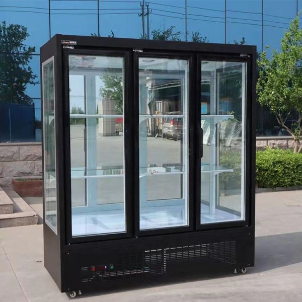 Merchandiser 2 Door Flower Cooler Single Temperature Floral Display Cooler