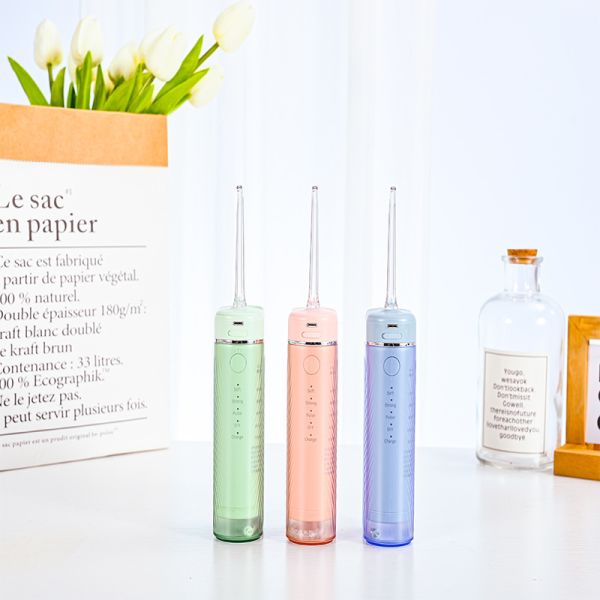 Rechargeable Water Clean Oral Irrigator , Mini Water Jet Flosser Portable