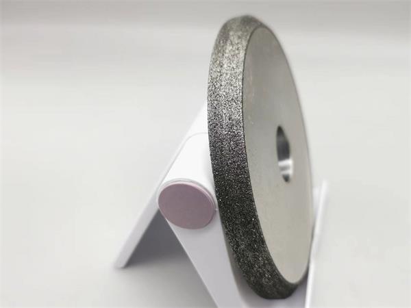 B80/100 galvanizou o diâmetro de aço inoxidável 100 da roda de moedura do CBN