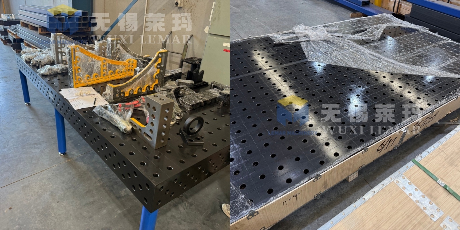 Deform-Resistant 3D D28 Welding Table With Standard 100mm Grid