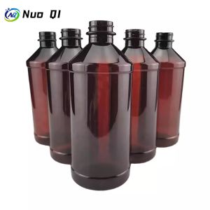 PET 16oz Amber Medicine Bottles Stickers Plastic Bottle Teva Wockhardt Hi-tech
