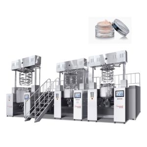 Nature Essence Body Cream Lotion Toothpaste Making Vacuum Emulsifying Machine