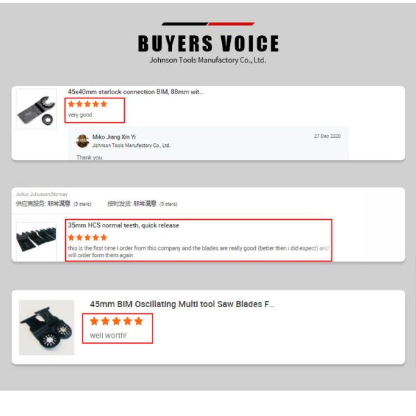 65x40mm BIM увидели Multi быстрый выпуск лезвий пилы инструмента