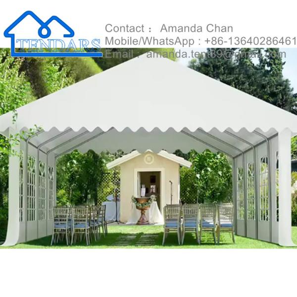 Outdoor Branco Customized Alumínio Casamento grandes tendas de lona Marquee tenda