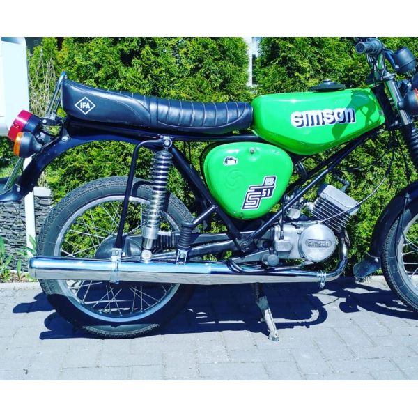 Simson S50 S51 Motorcycle Gas Tank Cover Retro Powder Coating