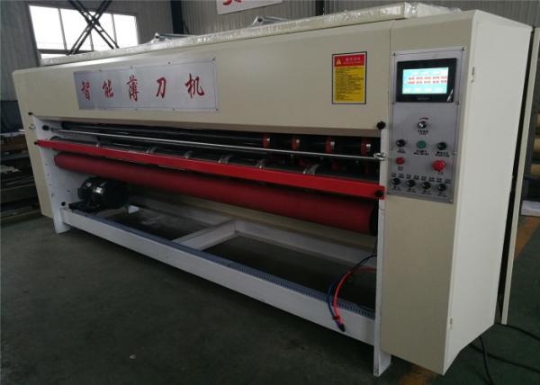 Computerized Thin Blade Slitter Scorer Machine Creasing Folding Lines Machine