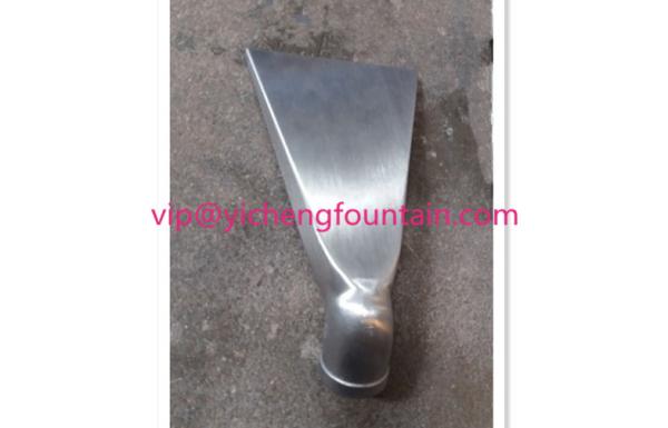 45 Degree Fan Shaped Water Fountain Nozzles
