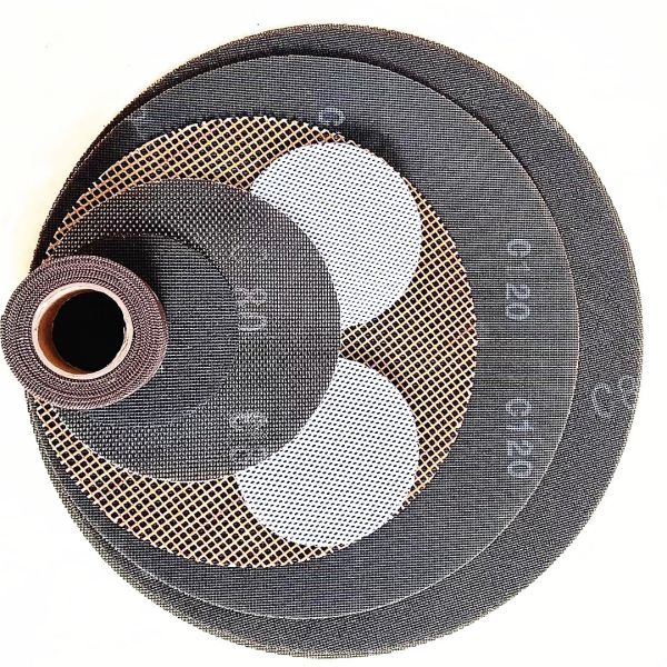 Customized Grits 60 80 100-800 Silicon Carbide Mesh Sanding Screen Disc with OBM Support