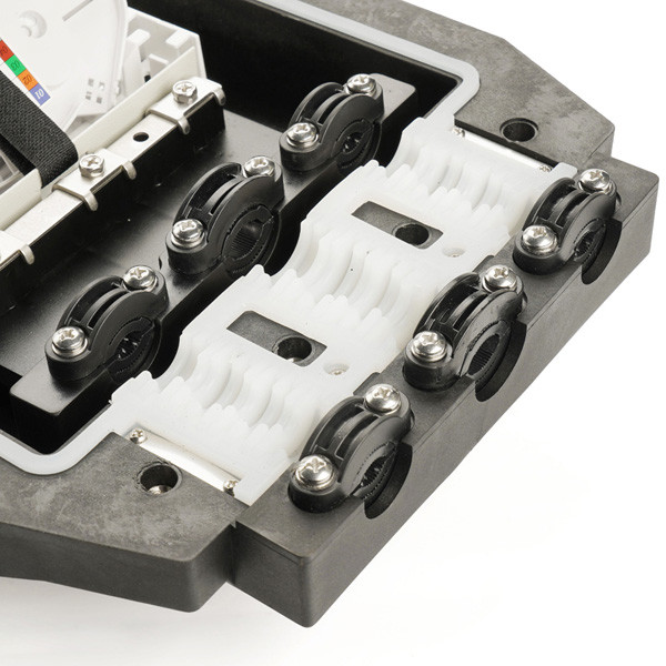 Inline FTTH Drop Cable Splice Closure / Fiber Optic Distribution Box