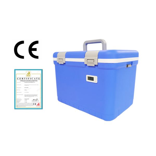 PU Insulation Medical Cooler Box 12L Cooler For Medicine Storage