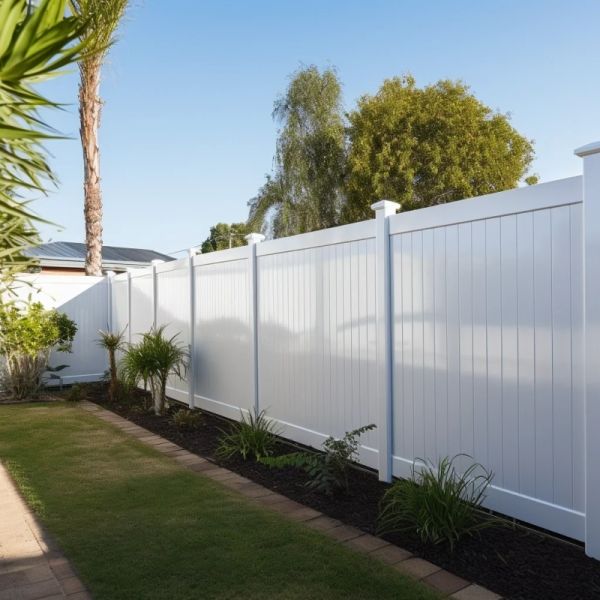 UV Resistance PVC Privacy Fence Used In Home And Garden Protection