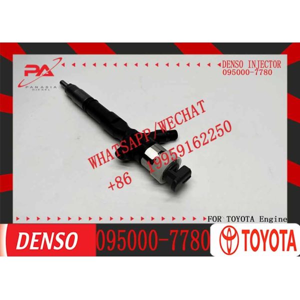 095000-7780 common rail injector 095000-7781 Diesel Fuel Injectors 23670-39316 23670-39315 For Sale Toyota Hilux