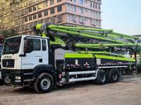 Zoomlion 49 Meters Concrete Pump Truck Sitrak Second Hand Pumps 2020