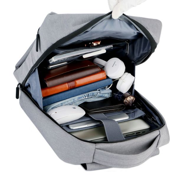 Lightweight Custom Logo Laptop Backpack For Shopping / Camping / Hiking