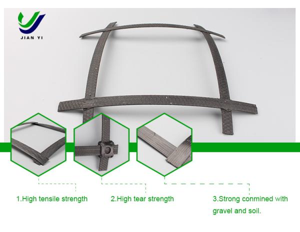 Steel-Plastic Geogrid Are Used For Deep Sea Work And Bank Reinforcement