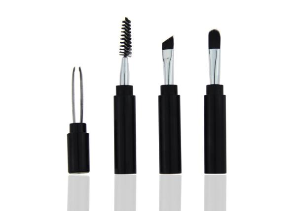 Black Travel Pencil Liner Makeup Lip Brush Cosmetic Makeup Brush Set