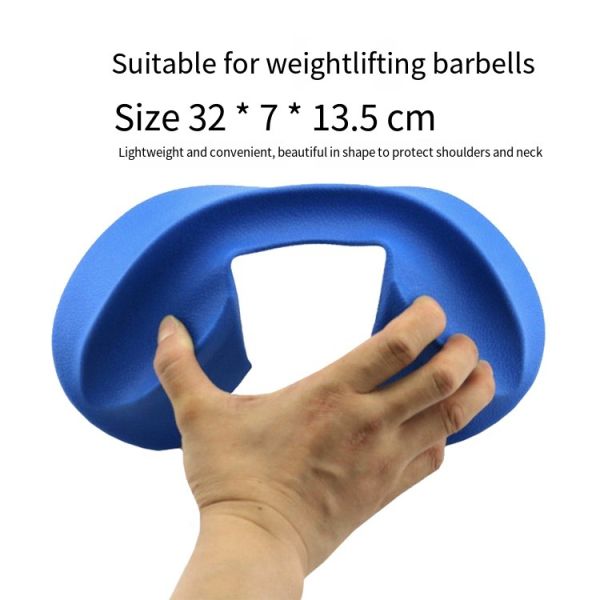 Urich TPE Barbell Protector Custom Logo Black Red Blue Foam PU Shoulder Protection Pad