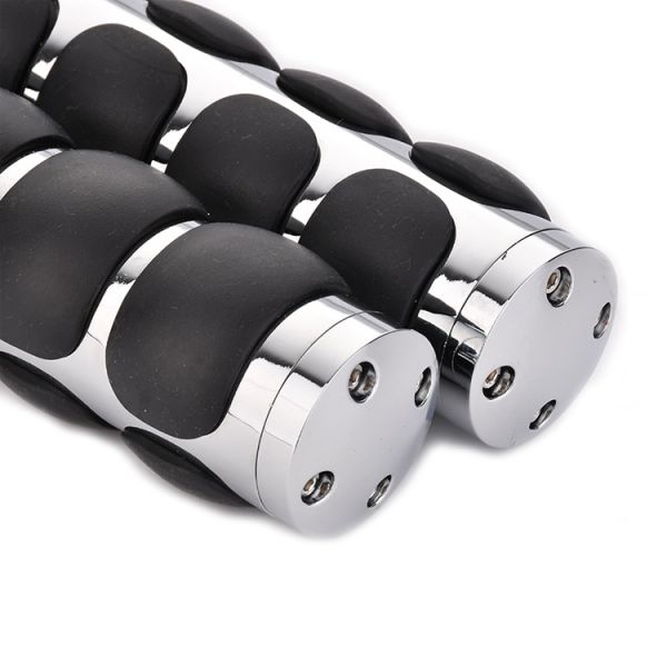 Replace/Repair Custom Chrome Zinc Alloy Hand Grips for Harley Davidson Motorcycle