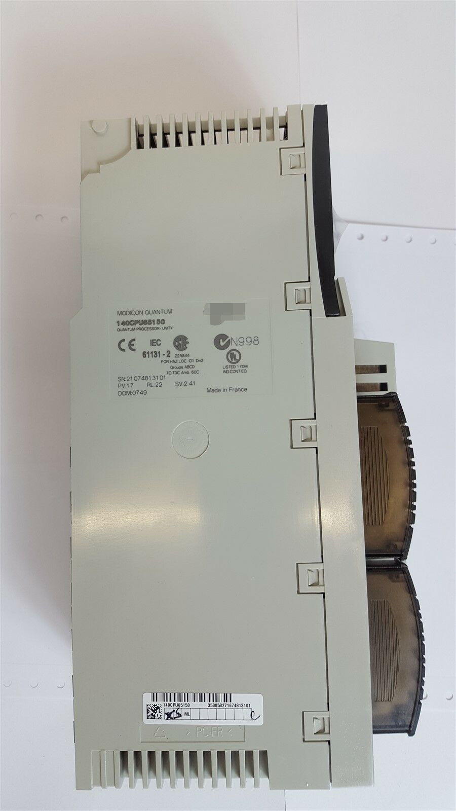 ПРОЦЕССОР ЕДИНСТВА 140CPU65150 - 768 KB - 166 MHZ, C.P.U. MODICON КВАНТА Schneider. НОВЫЙ ОРИГИНАЛ.