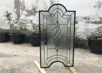 Tinted Custom Cabinet Doors Glass , Clear Decorative Glass Inserts For Cabinet Doors