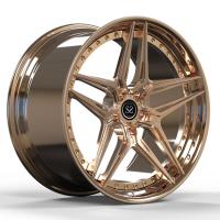Ligue 812 bordas feitas sob encomenda forjadas desconcertadas traseiras de 2 partes da parte dianteira 22x12 das rodas de automóvel de passageiros 21x10