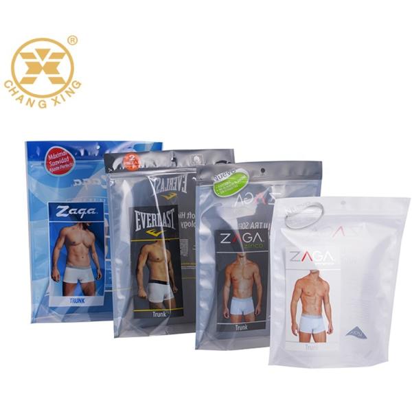 Biodegradable Compostable Zipper Zip Lock Bags Pouches For Apparel