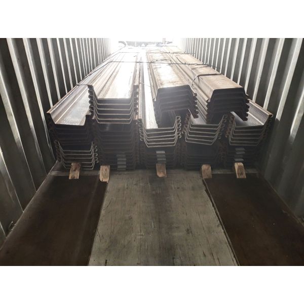 EN10248 EN10249 SY295 U Type Steel Sheet Piles 400x125x13mm U Bar