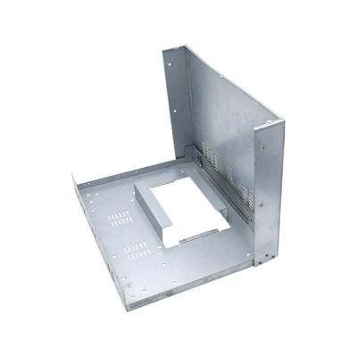 Silver Stamping Brushed Aluminium PC Case Steel Enclosure Fabrication OEM