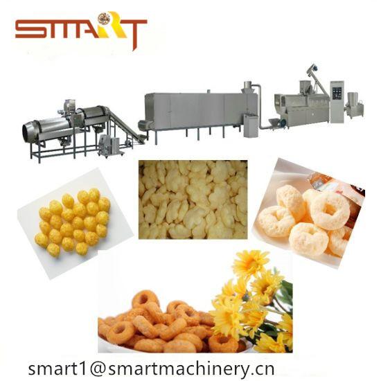120-150kg / Hr Stainless Steel Puff Snack Machine For Food Processing