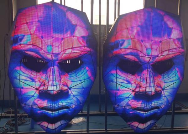 P5mm LED Mask Screen 1r1g1b Triangle Module For DJ Booth Night