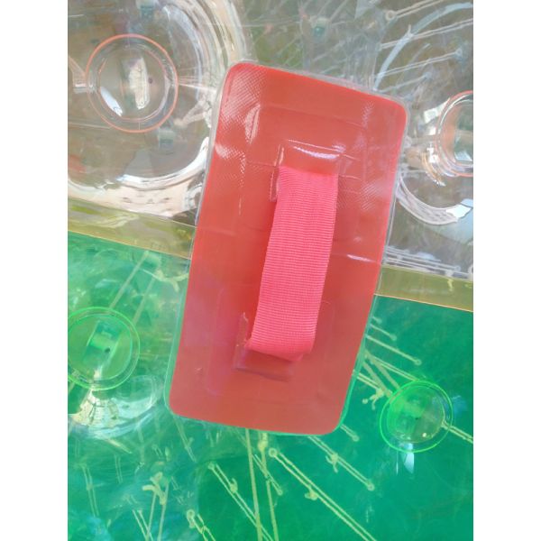 Amazing Inflatable Amusement Park Lock Floating Water Ball / Roller For Adults