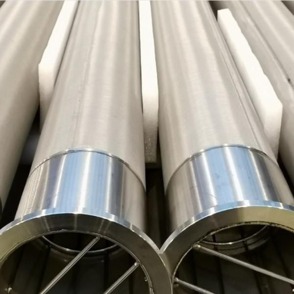 Sintered Metal Fiber Felt Hot Gas Filter Element For Dust Removal