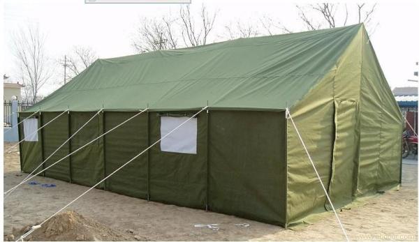 Waterproof UV Resistant Outdoor Canvas Tent With Reinforced Nylon Thread