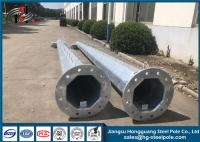 Polygone galvanisé Polonais Polonais tubulaire en acier électrique en acier pour le transport d'énergie