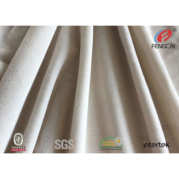 Теплым сияющим ткань ватки ткани бархата лайкра полиэстера связанная простиранием