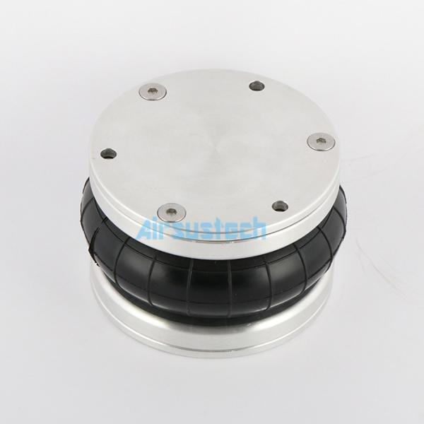 単一の複雑なSP2008 Dunlopの空気ばね4.5×1 AIRSUSTECHの空気うなり声袋