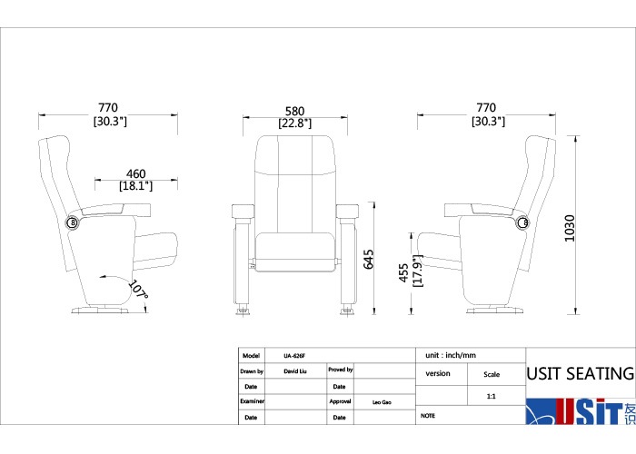 Места кинотеатра коммерчески софы Recliner театра складные с пластиковым держателем чашки