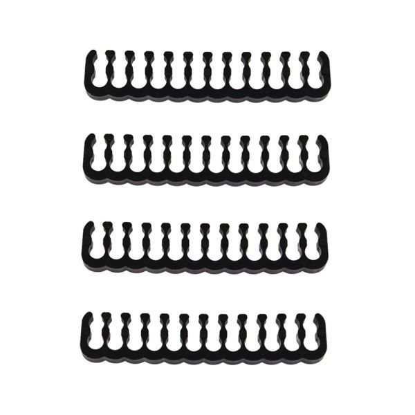 Sleeved Cable Comb Kit 4*24pin Motherboard Power Supply Cable Comb CPI-E PC 12*8pin GPU 8*6pin Extension Black