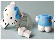 O flash bonito de USB conduz o usb dos desenhos animados de Hello Kitty