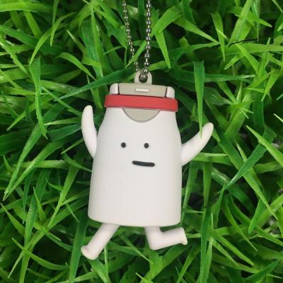 Exquisite Workmanship PVC Cute Key Ring Holder
