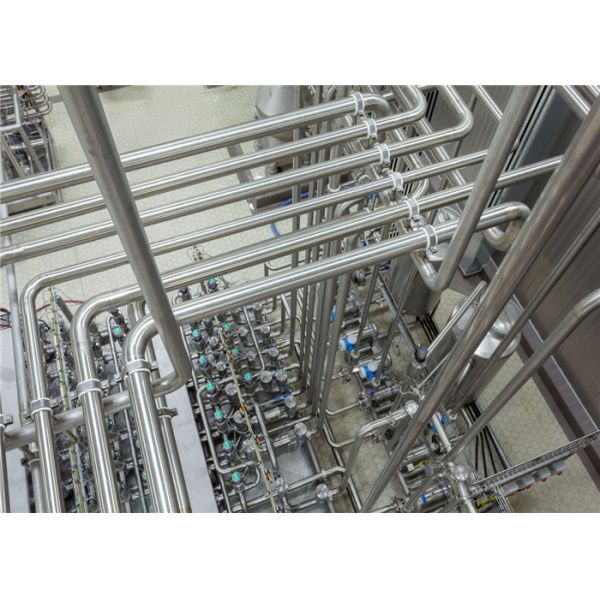 Pasteurized Milk Processing Line , Cheese Production Line ISO Approved