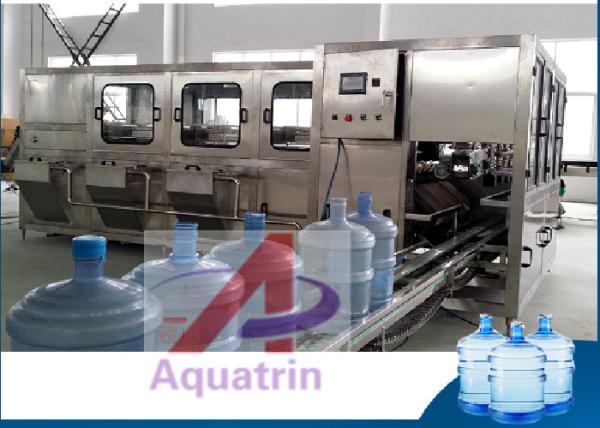 Full Automatic CE 5 Gallon Water Bottle Filling Machine Computer Control