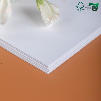 70lb 80lb Uncoated Woodfree Paper With Excellent Ink Absorption Available In Reel Or Sheet Form