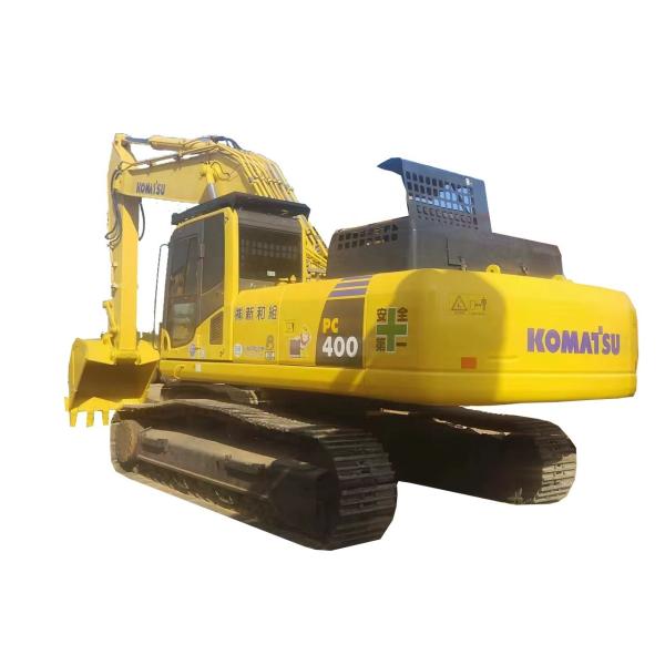 Excavadora Komatsu PC400-8 usada de alta eficiência de trabalho para peso operacional 42100