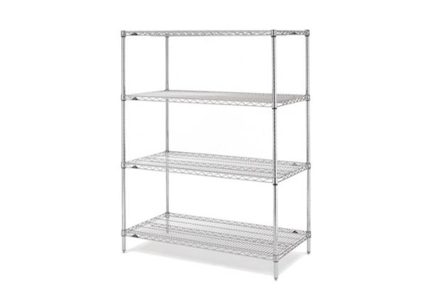 Restaurant Stainless Steel Kitchen Equipment , Fire Proof Commercial Kitchen Shelving