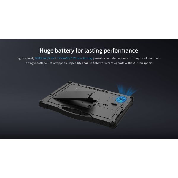 14-дюймовый прочный ноутбук Win 10 IOT/Win 11Pro/Win 11Home GNSS Опциональный GPS Beidou включен