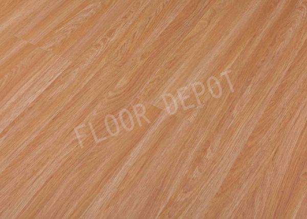 Cherry Color 12mm HDF Laminate Flooring Carb2 V Groove EIR Embossed Surface