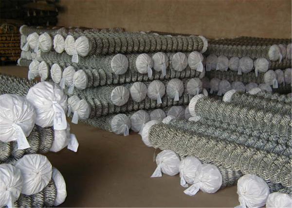 Zinc Coated Chain Link Fabric 0.148”/9Ga/3.66mm 	2”x2”/50.8mmx50.8mm  12ft x 50ft Hot dipped Galvanized 366gram/SQM